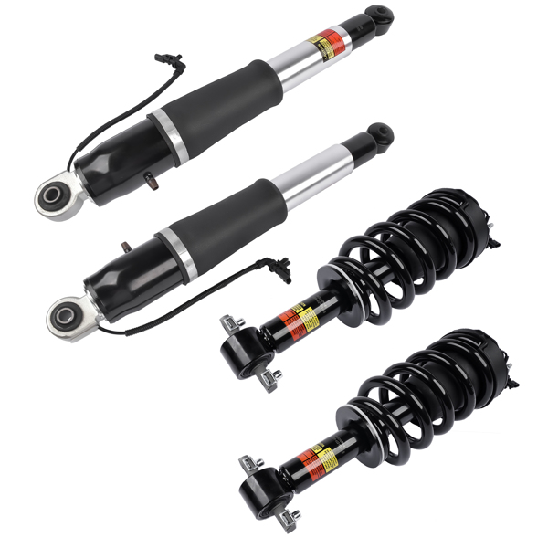 减震器 2Pcs Front Suspension Strut and Coil Spring Assembly and 2Pcs Rear Air Shock Absorber Fit for Cadillac Escalade Chevrolet Suburban Tahoe GMC Yukon 2015-2020-3