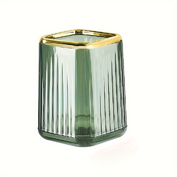 化妆刷笔筒收纳盒儿童书桌ins高颜值笔筒 宝石绿-4