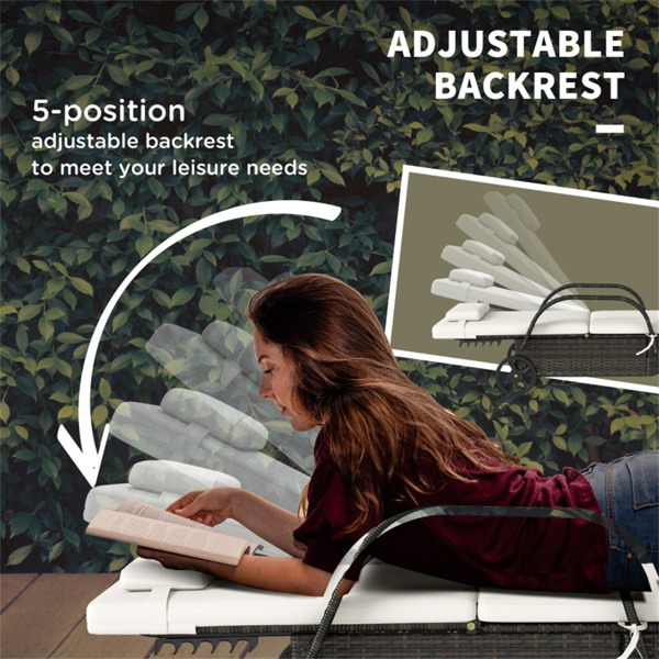 折叠式躺椅 /沙滩椅（周末不发货）（ Amazon Shipping）（WalMart禁售）-5