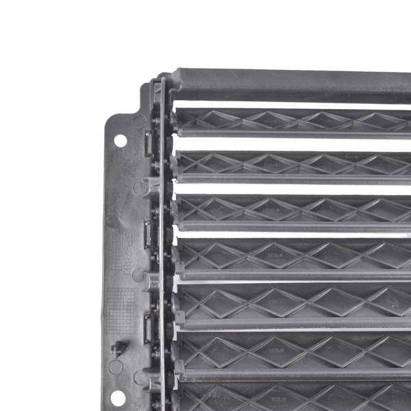 散热器出风口 Upper Active Grille Shutter with Motor for Chevy Equinox GMC Terrain 1.5L 1.6L 2.0L 2019-2023 Black PP Plastic 84766744 84498862 GM1206112 84460245-7