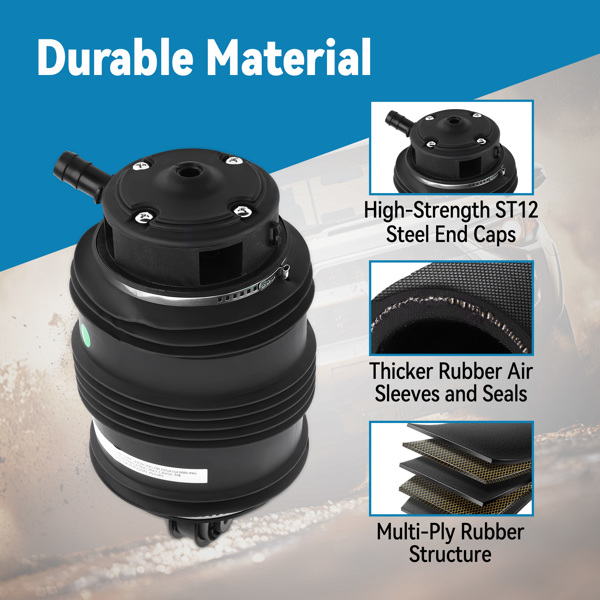 2X后空气悬架弹簧袋For Mercedes E-Class W211 E500 E350 E550-3