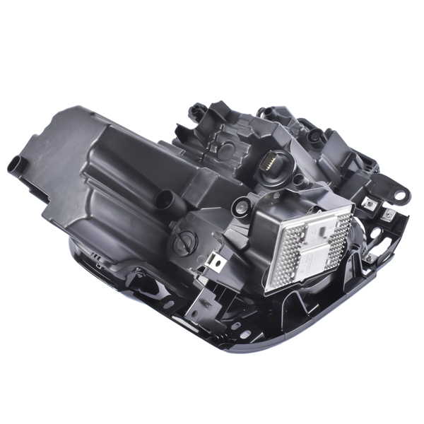 大灯 Left Driver Side LED Headlight w/ Black Reflector Replacement for 19-24 Replacement for Ram 2500 3500 6.4L-10
