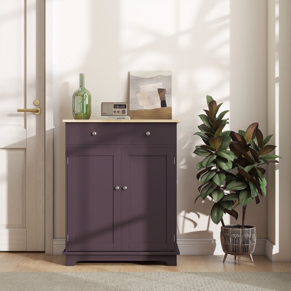 厨房侧板/储物柜/ 咖啡吧柜 /厨房橱柜/厨房隐藏式箱柜（周末不发货）（ Amazon Shipping）（WalMart禁售）-7