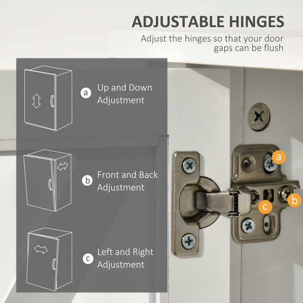 厨房侧板/储物柜/ 咖啡吧柜 /厨房橱柜/厨房隐藏式箱柜（周末不发货）（ Amazon Shipping）（WalMart禁售）-6