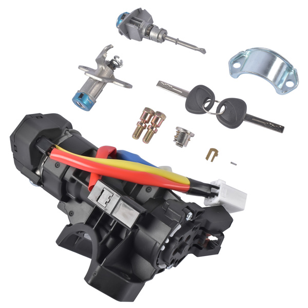 点火锁总成 Ignition Lock Housing Assembly with 2 Keys Fit for Hyundai Sonata 1.6L 2.0L 2.4L 2015-2019 81905C2510-6