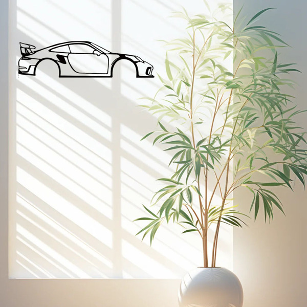 通过令人惊叹的1pc跑车金属墙艺术加速您房间的魅力-非常适合男孩和女孩房间，幼儿园（TikTok、temu下自提）-25