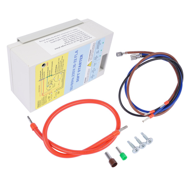 空调软启动模块 16-32A 230 Volts AC Soft Starter Motor Protection Replacement for Utility/Generator Power-5