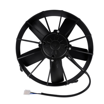 散热器风扇 Puller Radiator Cooling Fan Fits For Motorcycle ATV 1640 CFM 12In 12V Black