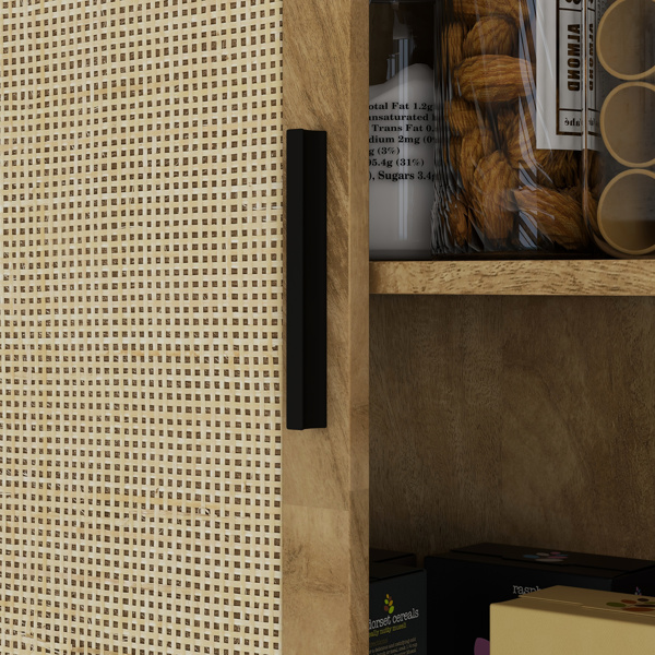 厨房侧板/储物柜/ 咖啡吧柜 /厨房橱柜/厨房隐藏式箱柜（周末不发货）（ Amazon Shipping）（WalMart禁售）-7