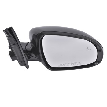 后视镜 Power Passenger Side Door Mirror Fit for Kia Sportage EX LX SX 2020-2022 Electric Adjustment Black Heated Plastic No Memory 87620-D9131 87620D9131 KI1321251