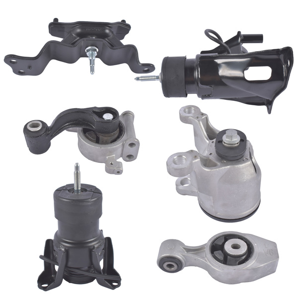 发动机和变速器支架 6Pcs Engine Mounts and Transmission Mount Set Fit for Infiniti JX35 QX60 Nissan Murano 3.5L V6 2013-2020 AWD Auto Trans-1