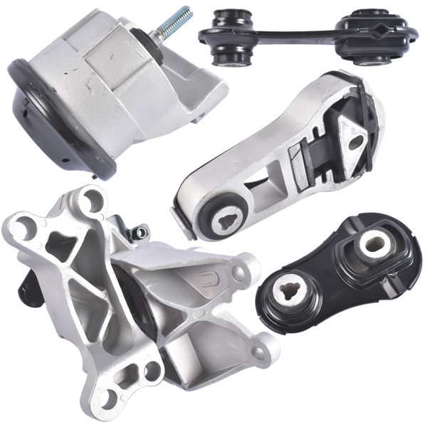 发动机支架 5PCS Engine Transmission & Torque Strut Mount Set Replacement for Ford Explorer 3.5L 2014-2016 A5734 A5569 A5568 A5635-7