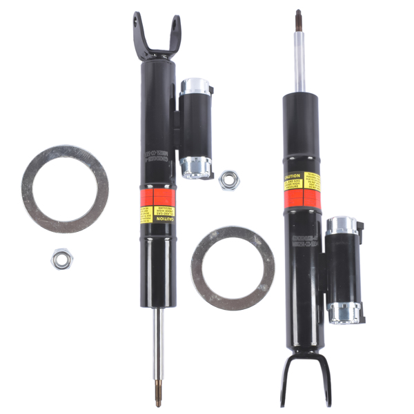 减震器 Front Left+Right Shock Absorber w/ ADS Fit for Mercedes C-Class RWD C180 200 63 AMG 2013-2020 2053204768 2053204868-3
