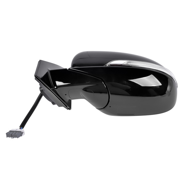 后视镜 Mirror Driver Heated Signal Manual Folding Fit for Kia Sorento EX L LX SX SXL 2016-2018 without Memory without Puddle Light without Auto-Dimming with Blind Spot Power Adjustment 87610-C6150-4