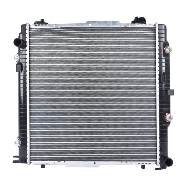 散热器 Aluminum Radiator w/ Transmission Oil Cooler Fit for Mercedes-Benz W463 G500 V8 5.0L 2002-2008 G550 2009-2012 G55 AMG 2003-2011 V8 5.5L A461500002 4635000100 4635000200-1