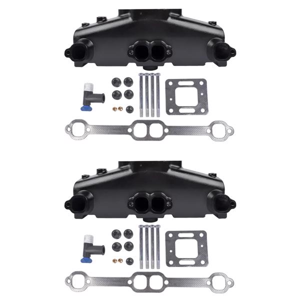 排气歧管 2Pcs Exhaust Manifold 860246Q11 Replacement for Mercruiser Marine MCM/MIE V8 5.0 305 5.7 350 1983-2002-6