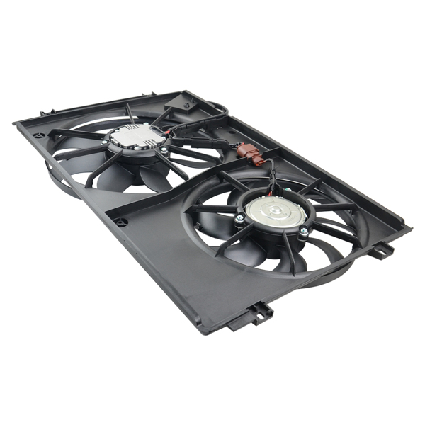 散热器风扇 Radiator Fan 1K0121207BB for VW Beetle Golf Skoda Superb Seat Altea Audi A1 A3 1K0121207T 1K0959455R-3