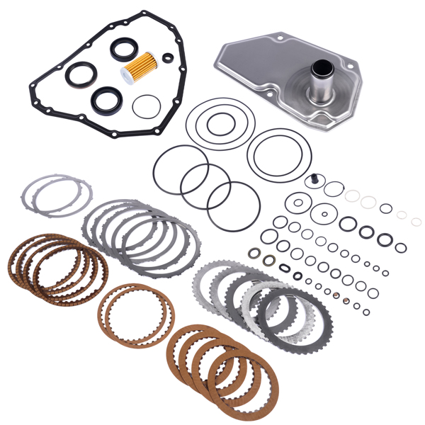 变速箱修包 JF015E RE0F11A CVT Transmission Master Rebuild Kit Filter Clutch Disc Fit for Nissan Almera Juke 1.2L Chevrolet Spark 1.0L-6