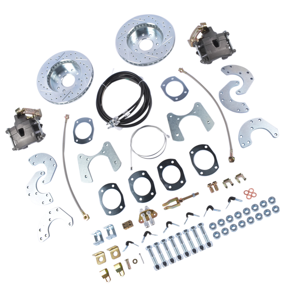 刹车盘套装 DBK9 Complete Rear-End Bolt-On Disc Brake Conversion Kit for Ford 8 Inch or 9 Inch Small Bearing-7
