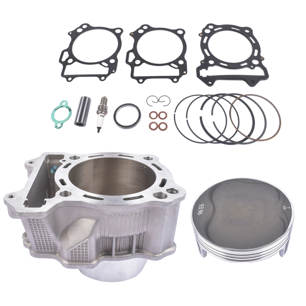 气缸套件 Cylinder Piston Gaskets Top End Rebuild Kit 11241-29F00 Replacement for Suzuki LTZ 400 03-14 11191-13E00 11241-29F00-6