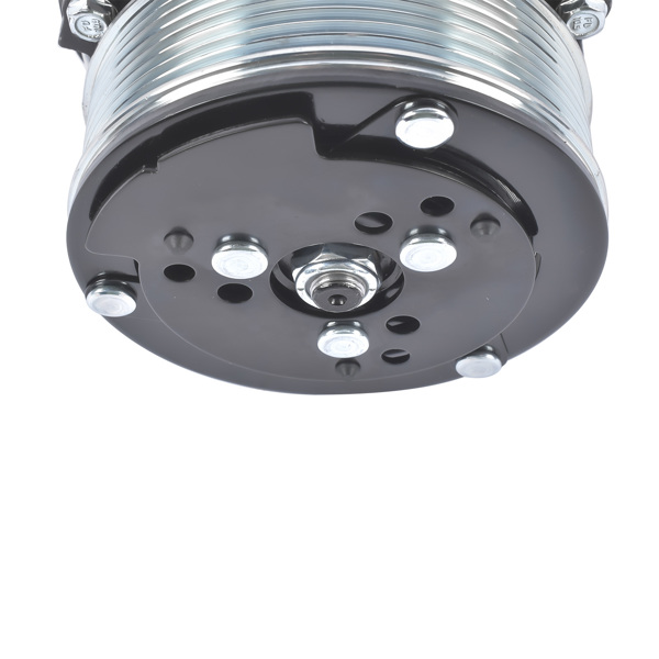 空调压缩机 12V A/C Air Conditioning Compressor w/Clutch Replacement for Sanden 508 8-Groove Serpentine Pulley HC5004C-11