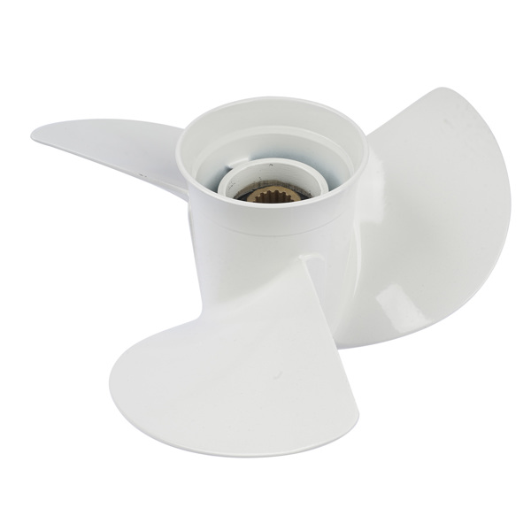 螺旋桨 13-5/8" x13" Aluminum Boat Propeller Fit for Yamaha 50-130HP 6E5-45949-00-00 Right Hand Rotation-1