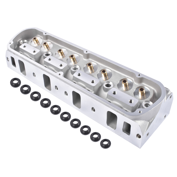 缸盖 1PC Bare Aluminum SBF Cylinder Head 185cc 61cc 65cc Replacement for Ford Small Block 289 302 351W 5.0L V8 Engines-4