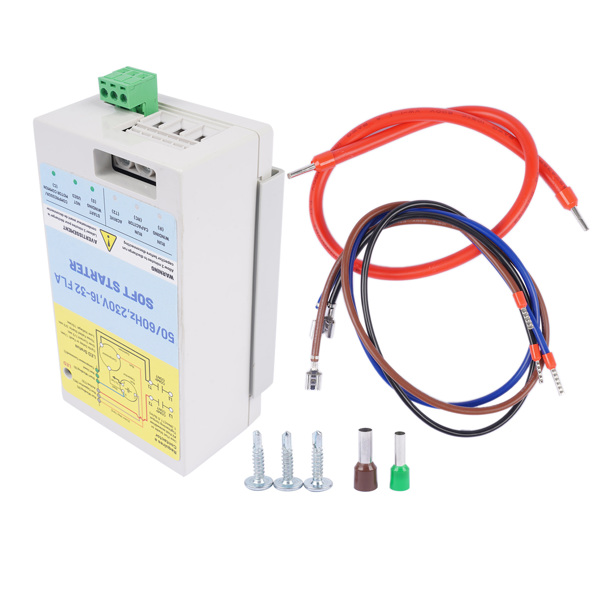 空调软启动模块 16-32A 230 Volts AC Soft Starter Motor Protection Replacement for Utility/Generator Power-6