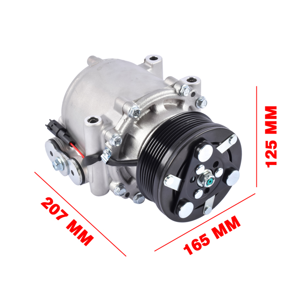 空调压缩机 A/C Compressor Replacement for Ford E-150 E-250 E-350 E-450 Expedition Explorer Lincoln Navigator-12