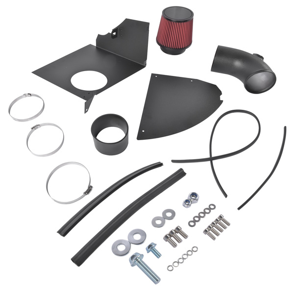 冷气进气套件 4" Cold Air Intake System Kit with Red Filter Replacement for BMW 2019+ M340i G20 G21, 2020+ M440i G22 G23, 2022+ M240i G42-8