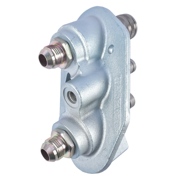 快速接头 Complete Hydraulic Unit Part Fit for Bobcat S590 Skid Steers 5BD4FH Type Cast Iron 7246784 7141939-3