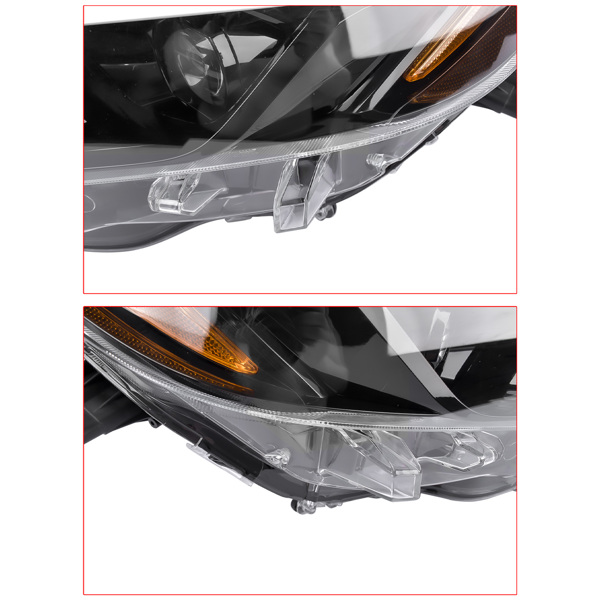 车灯 Pair Left+Right LED Headlight Lamp Assembly Replacement for Toyota RAV4 2.5L 2022 2023 2024 811500R350 811100R350-8