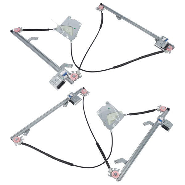 玻璃升降器 Front Left Driver + Right Passenger Side Window Regulators W/o Motor for Mercedes W463 G55 G63 AMG G550 2002-2017 4637201546 4637201346 4637201646 4637201446-7