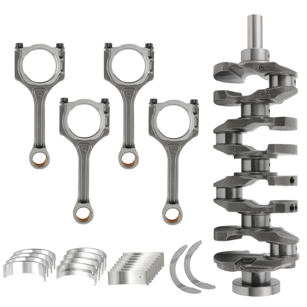 G4KJ 2.4L发动机曲轴连杆 适用于现代Santa Fe 2.4L 2010-2012年及2019-2020年 适用于起亚Rondo 2.4L 2007-2011年-2