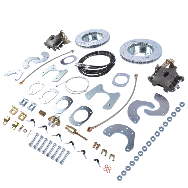 刹车盘套装 DBK9 Complete Rear-End Bolt-On Disc Brake Conversion Kit for Ford 8 Inch or 9 Inch Small Bearing-10