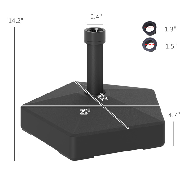 伞底座（ Amazon Shipping）（WalMart禁售）（周末不发货）-2