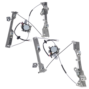 玻璃升降器 2Pcs Front Power Window Regulators with Motor Fits for INFINITI G35 Coupe 3.5L V6 2003-2007 80720AM800 80721AM800