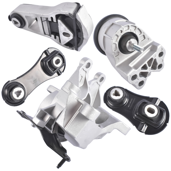 发动机支架 5PCS Engine Transmission & Torque Strut Mount Set Replacement for Ford Explorer 3.5L 2014-2016 A5734 A5569 A5568 A5635-1