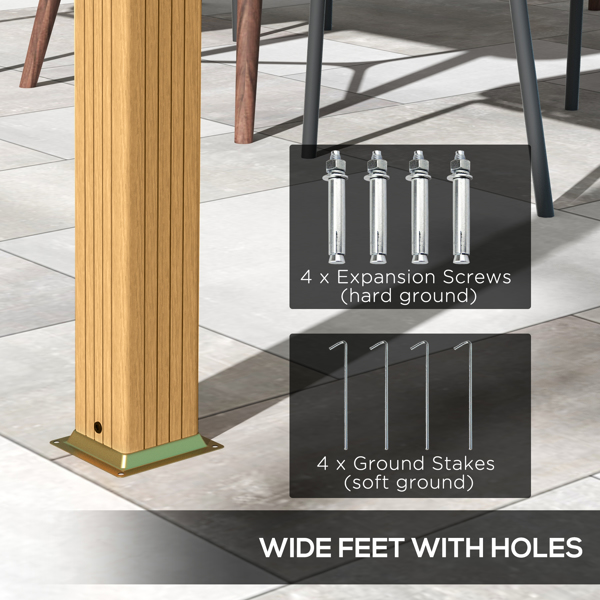 伸缩式遮阳棚 （周末不发货）（ Amazon Shipping）（WalMart禁售）-5