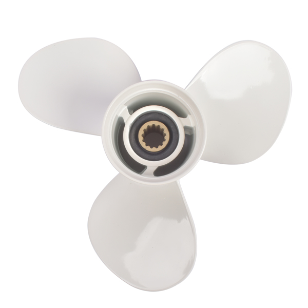 螺旋桨 11 5/8x11 Boat Propeller Fits for Yamaha Outboard T25 40hp 50hp 55HP 60hp 3-1/2" Gearcase 13 Spline Tooth 69W-45947-00-00 663-45947-02-00-2