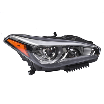 汽车大灯 Front Right Passenger Side Non ASF Full LED Headlight Assembly Fits for INFINITI Q70 Q70L 2015-2019 26010-4AP0A
