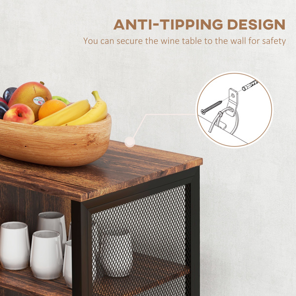 厨房侧板/储物柜/ 咖啡吧柜 /厨房橱柜/酒柜（周末不发货）（ Amazon Shipping）（WalMart禁售）-7