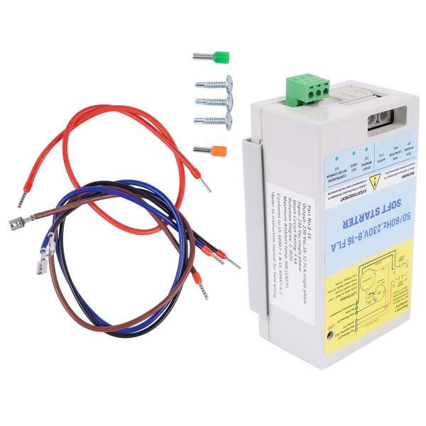 空调软启动模块 8-16A 08-16A AC Soft Starter Motor Protection Replacement for Utility/Generator Power 230V-9
