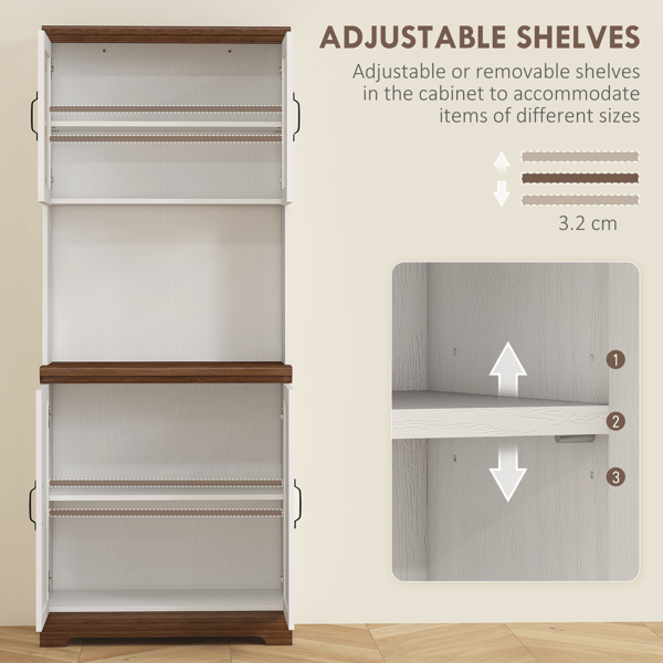 厨房侧板/储物柜/ 咖啡吧柜 /厨房橱柜/厨房隐藏式箱柜（周末不发货）（ Amazon Shipping）（WalMart禁售）-4