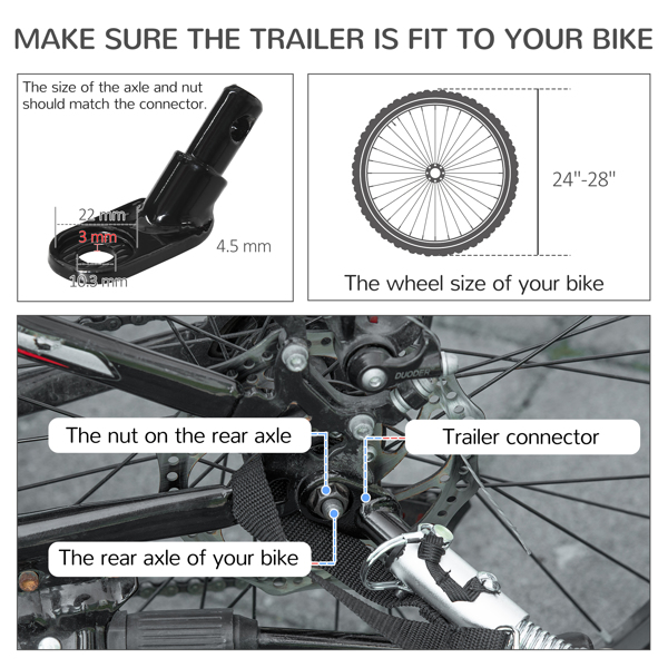 宠物自行车拖车 （ Amazon Shipping）（WalMart禁售）-5