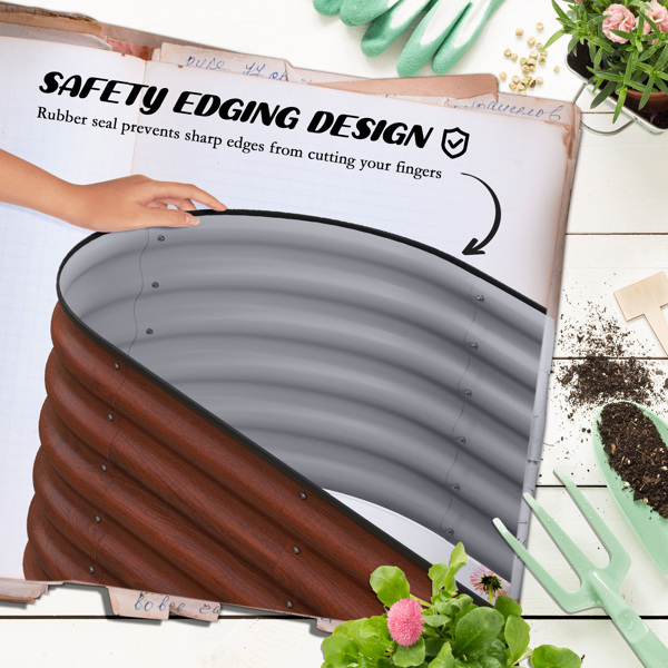 金属花盆、种植箱（周末不发货）（ Amazon Shipping）（WalMart禁售）-5