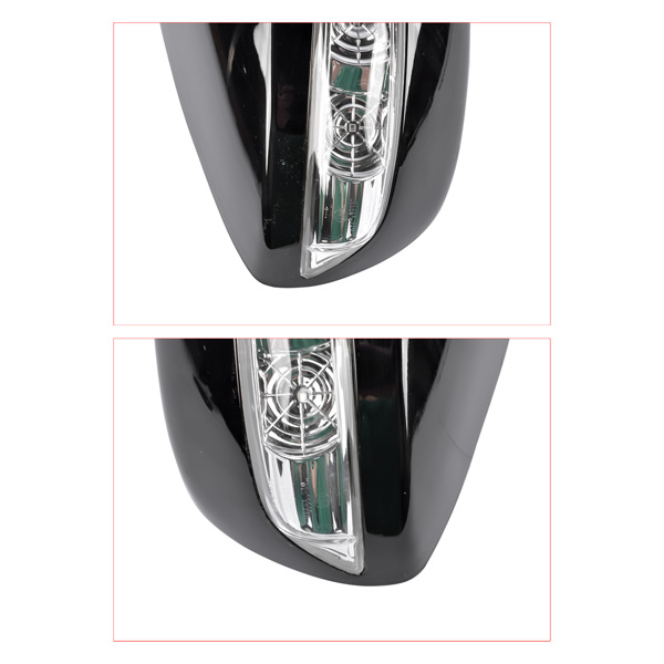 后视镜 2x Power Mirrors Manual Folding & Heated & Turn Signal Fit for Hyundai Sonata 2.0L 2.4L 2011-2014 876103Q110 876203Q110-8