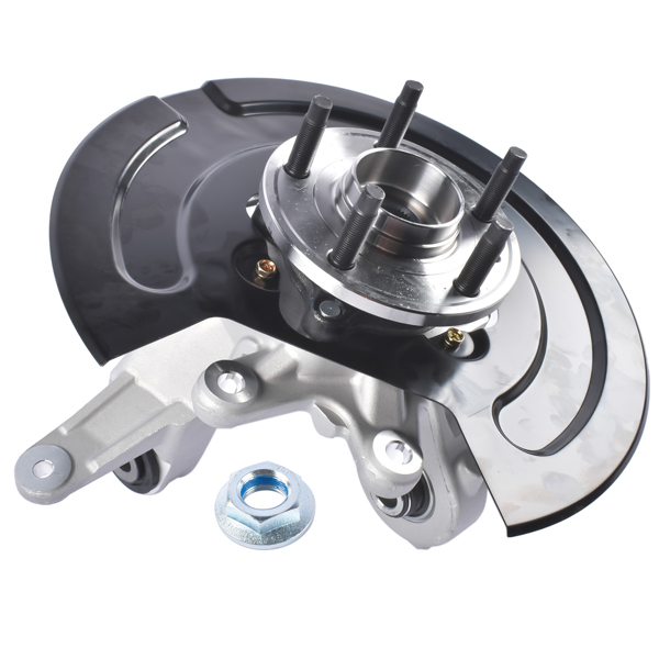 转向节总成 Rear Left Steering Knuckle & Wheel Bearing Hub Assembly Replacement for 2011-2019 Ford Explorer AWD 686-279-4