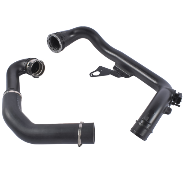 进气管 Intercooler Turbo Hose Fit for Buick Regal Base GS Premium Sport Touring 2014-2017 Chevy Malibu LT LTZ 2013-2015 2.0L L4 Black Plastic/Rubber Curved 23131218 GM23131218-4