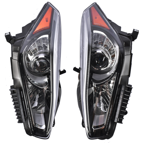 汽车大灯 2Pcs Front Left and Right Non AFS Full LED Headlight Assembly Fit for INFINITI Q70 Q70L 3.7L V6 5.6L V8 2015-2019-3